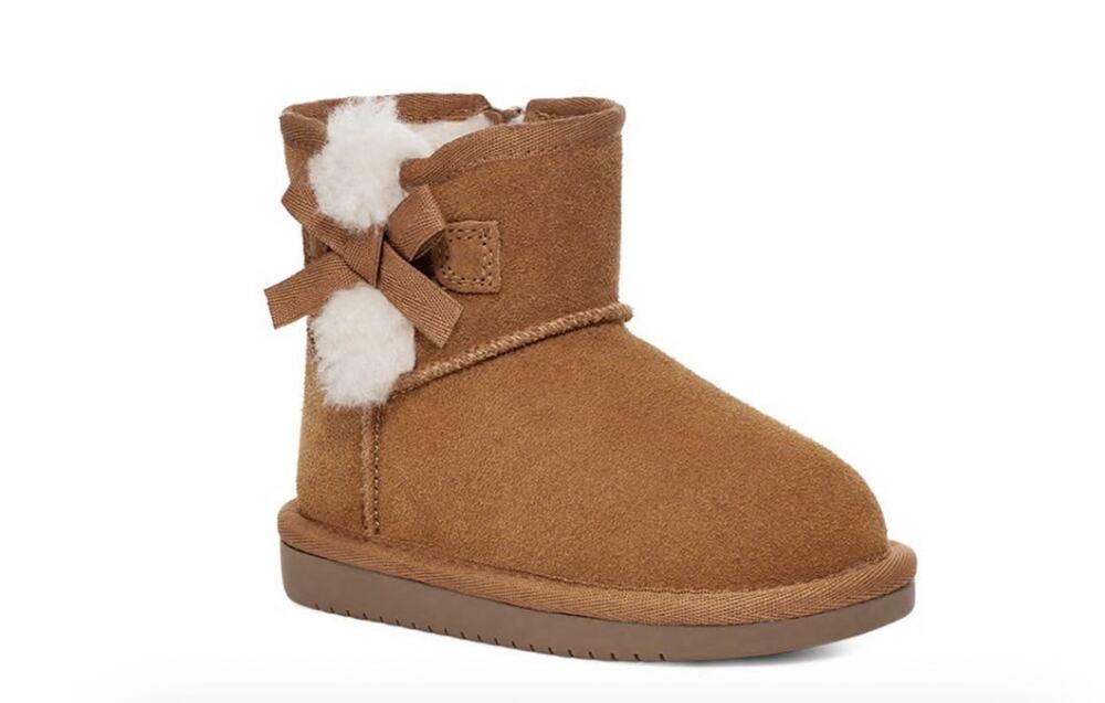 GIRLS - UGG LITTLE KID VICTORIA MINI FUR BOOT Size 11 SRD